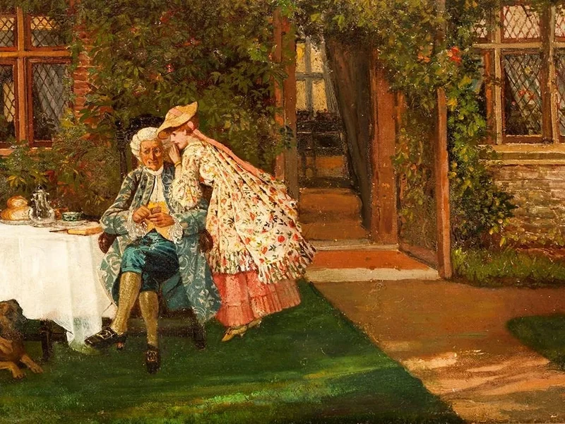 1845-James M. Burfield - Scena coraggiosa